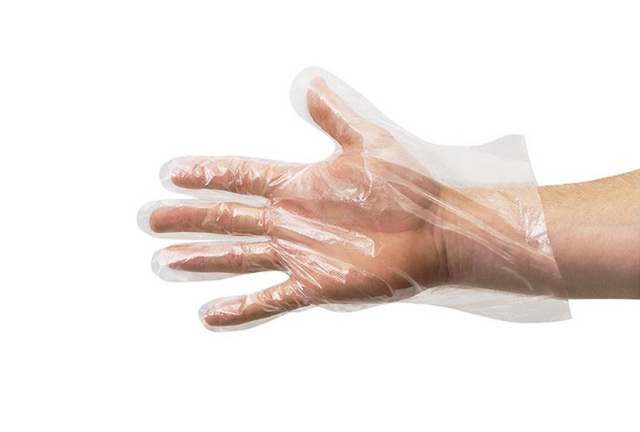 HDPE Glove, Polyethylene Glove, Poly Glove transparent, Guante de Poliletileno