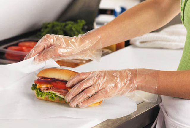 HDPE Glove for Food Handling