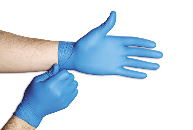 disposable nitrile gloves for examination