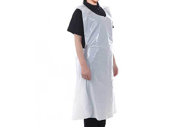 Disposable LDPE Apron Bib