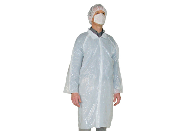 LDPE Visitor Coat, Polyethylene Vistor Coats