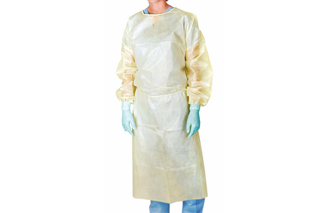 Polypropylene Isolation Gown with PE Laminated