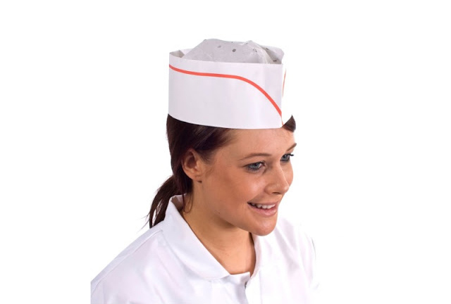 paper forage caps for catering disposables