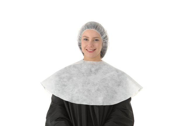 Disposable Nonwoven Makeup Cape