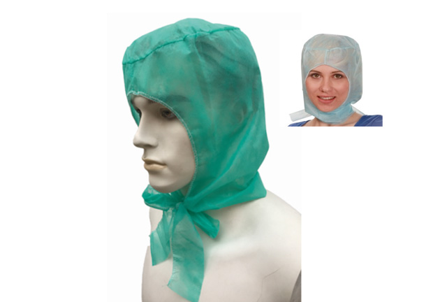 Disposable Surgeon Hood with Tie