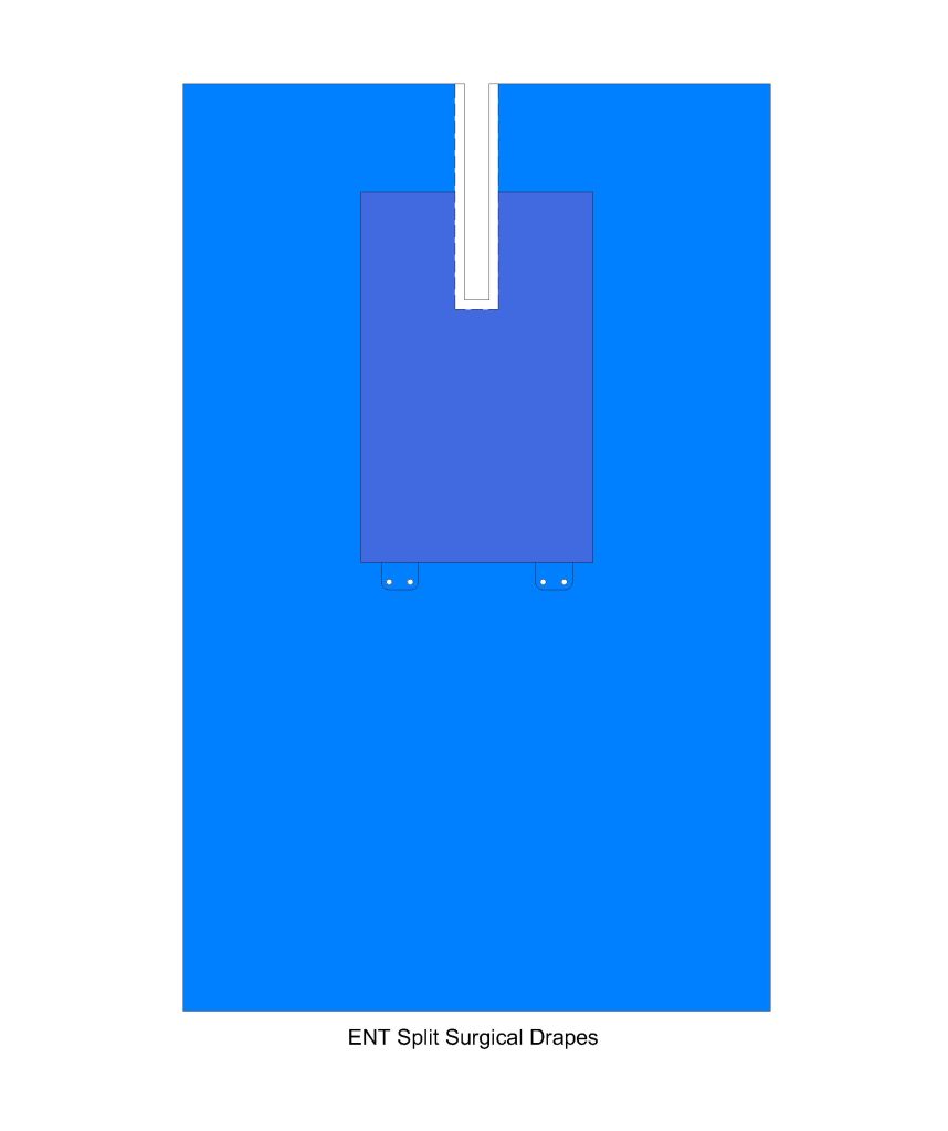 ENT Split Surgical Drapes