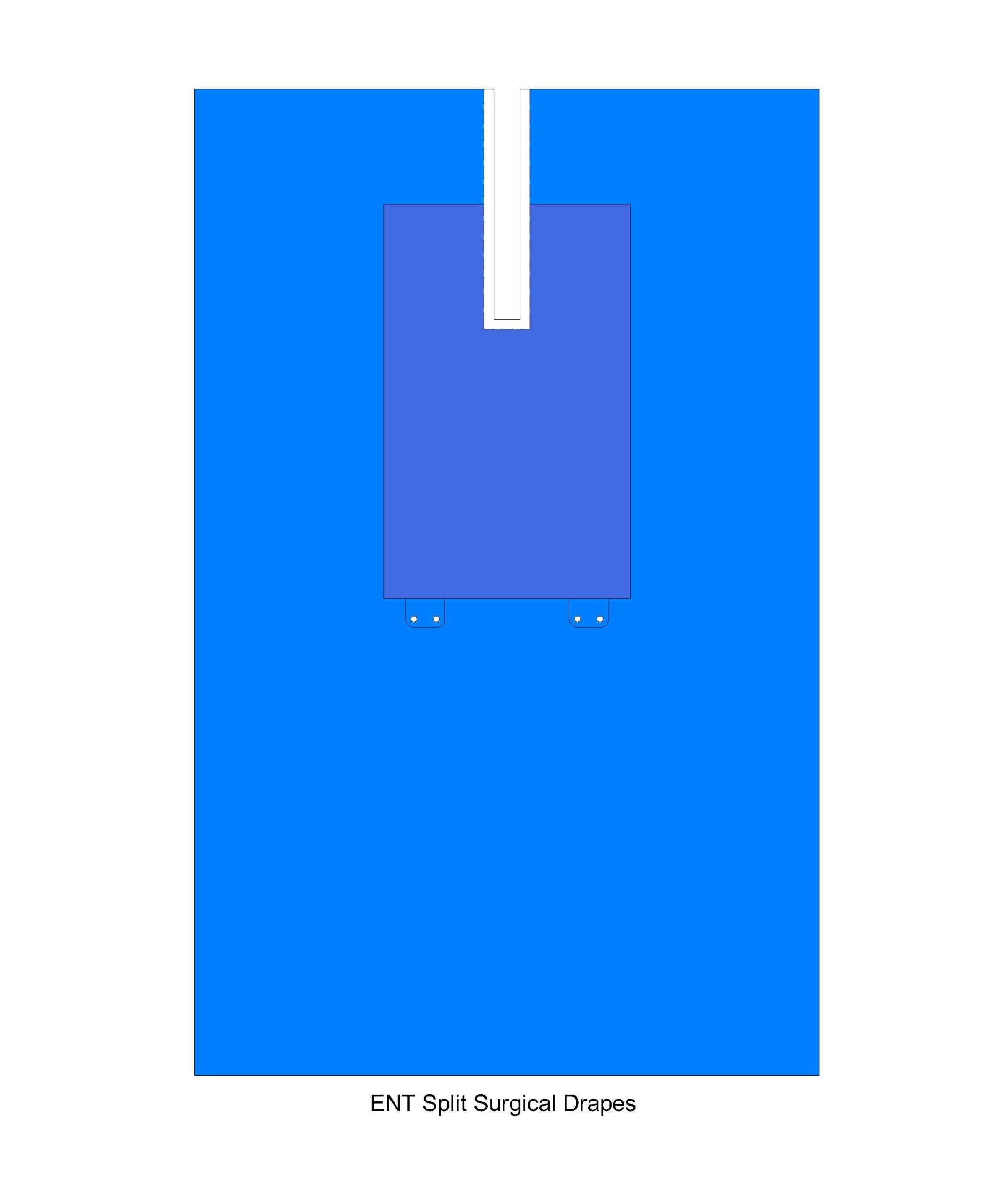 ENT Split Surgical Drapes